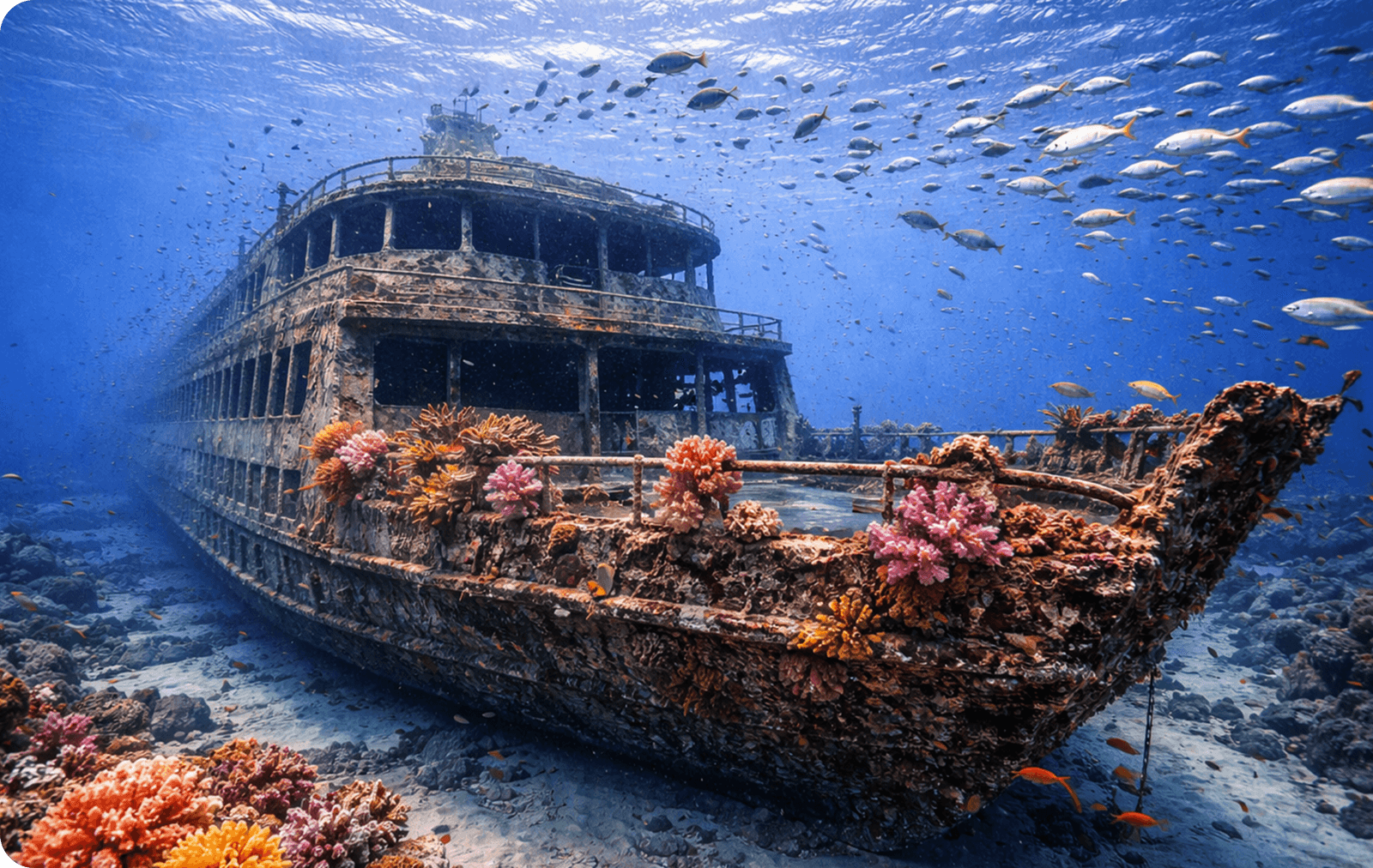 King Cruiser • Anemone Reef • Shark Point