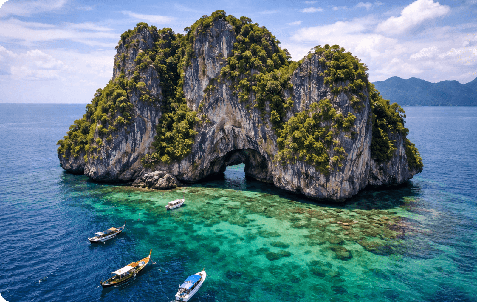 Koh Waen, Koh Mook, Koh Kradan